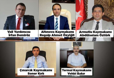 Kaymakamlar Değişti