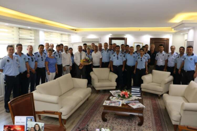 Zabıta Müdürlüğü’nden Salman’a Ziyaret