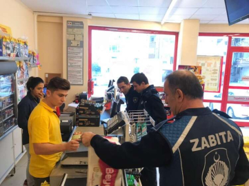 Zabıta Marketleri Denetledi