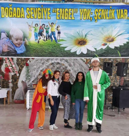 Doğada sevgiye engel yok, şenlik var!