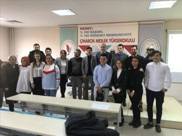 Öğrencilere Kosgeb Destekleri Anlatıldı