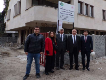 Vali Erol Karbon Elyaf Uygulamasını İnceledi