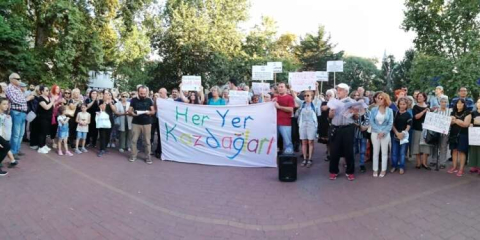 Yalovalı Çevreciler Kazdağlarına Sahip Çıktı