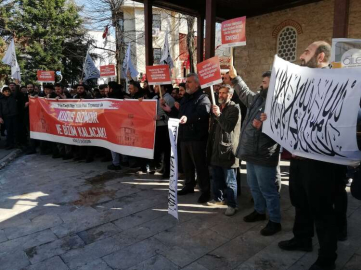 İsrail Ve Amerika’ya Lanet Yağdı