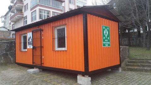 Subaşı’ya Acil Durum Konteynerleri Yerleştirildi