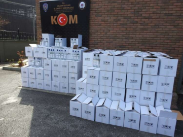 Yalova’da 2 Bin 578 Litre Etil Alkol Yakalandı