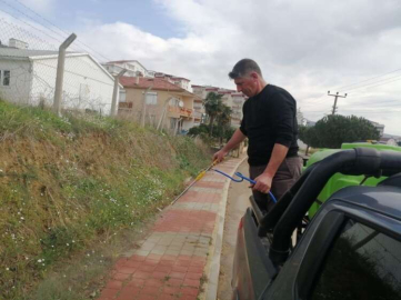 Armutlu Belediyesinden Korona Virüsüne Karşı “İlaçlama” 