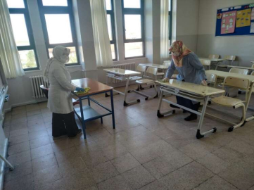 Yalova'da Okullar İlaçlanıyor