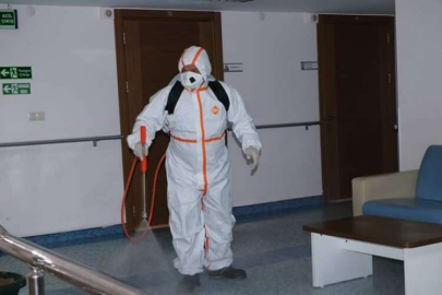 Beldeler Dezenfekte Oldu