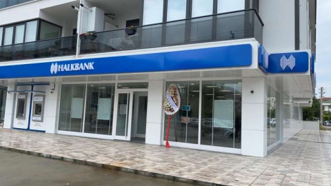 Halkbankası Mimoza Şubesi Hizmete Girdi