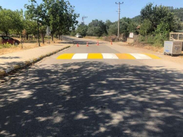 Teşvikiye’de Hız Kesici Bariyer Uygulaması