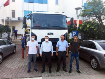 Bakanlıktan Armutlu Belediyesi’ne Çöp Kamyonu