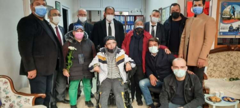 MHP’den Özel İnsanlara Ziyaret