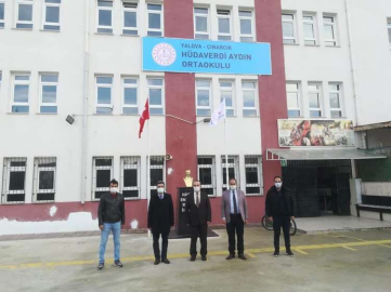 “Hüdaverdi Aydın Ortaokulu” Yeni Binasına Taşındı