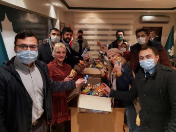 Gelecek Partisi'nden Kantincilere Anlamlı Destek