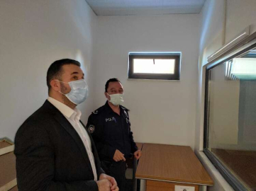 Bağatar Polis Merkezi’ni İnceledi