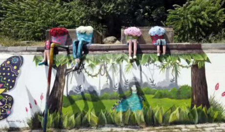 Aşıklar Yolu Sanat Galerisine Dönüştü