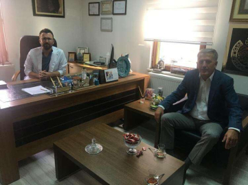 Şener’den Hacı’ya Ziyaret
