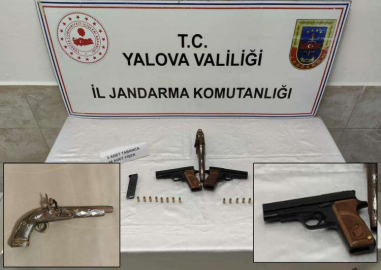 Özel Yapım Silahlar Yakalandı