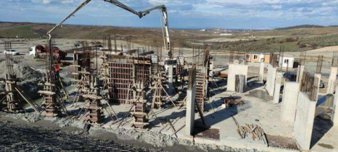 Yalın Model Fabrika Binası Yükseliyor