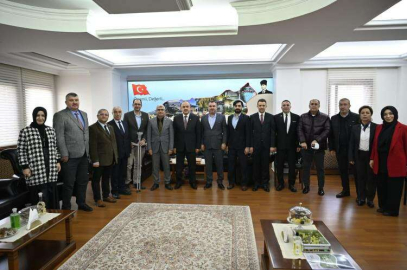 Vali Erol Kent Konseyi’ni Ağırladı