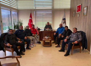 Acar, Milli Takımın Teknik Kadrosunu Ağırladı