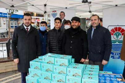 Tutuk Ve Bağatar Kandil Simidi Dağıttı