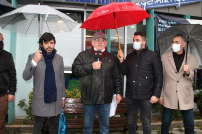 Esnaf Odası Elektrik Faturalarını Protesto Etti