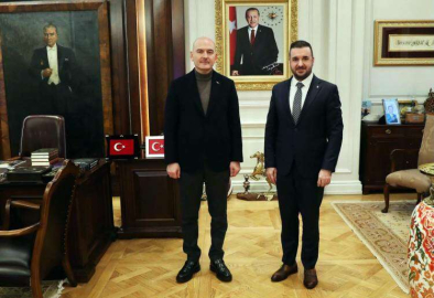 Bağatar, Bakan Soylu İle Görüştü