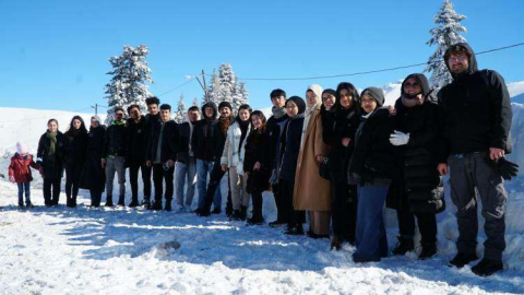 Uluslararası Öğrencilerimizden Uludağ Çıkarması