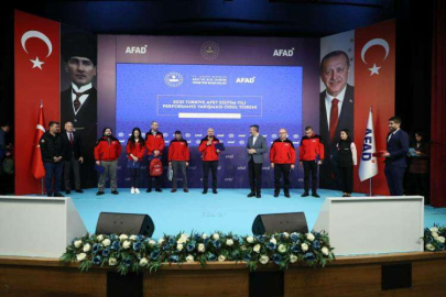 Afad Ödülü Yalova 'ya Geldi 