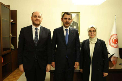 Vekillerden Bakan Kurum’a Ziyaret