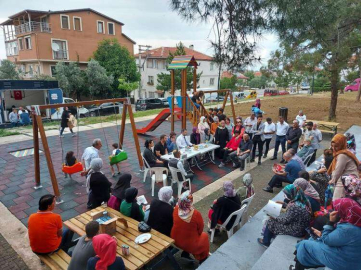 Bağatar Bayraktepe Mahallesinde Vatandaşlarla Buluştu