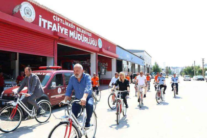 Çiftlikköy Belediyesi’nde Yeşil Pedal Projesi Başladı