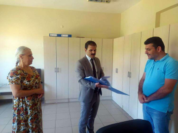 Soner Erol Kurum Denetimleri Yaptı