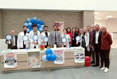 Devlet Hastanesinde Diyabet Farkındalık Standı Açıldı