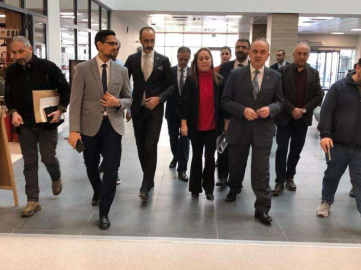 Vali Erol Hastaneyi İnceledi