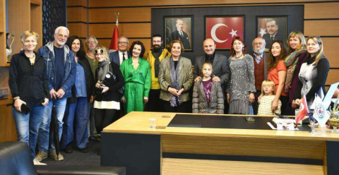 Ressamlardan Oral’a Ziyaret