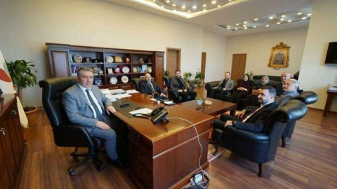 Bağatar’dan Rektör Bahçekapılı’ya Ziyaret