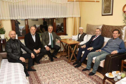 Başkanlardan Geçmiş Olsun Ziyareti