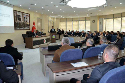 Afet Koordinasyon Toplantısı Yapıldı