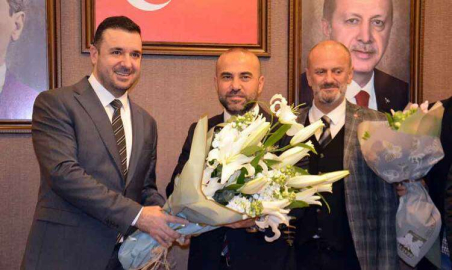 Umut Güçlü Ak Parti İl Başkanlığını Devraldı