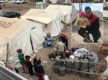 Yalova İtfaiyesi Deprem Bölgesinde