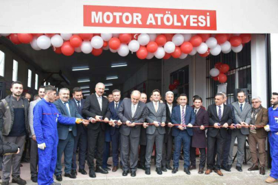 Motorlu Araçlar Teknolojisi Atölyesi Açıldı