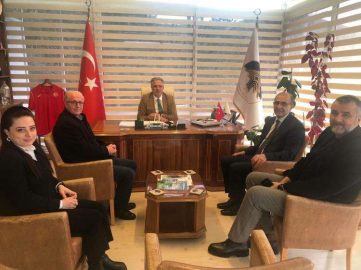 Prf. Dr. Ömer faruk bilgen’den başkan acar’a ziyaret