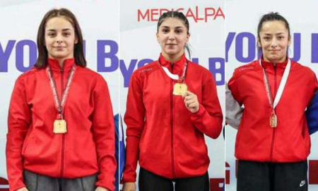 Termal Kadın Güreç Takımı Türkiye Şampiyonu Oldu