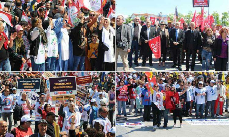 1 Mayıs Coşkuyla Kutlandı