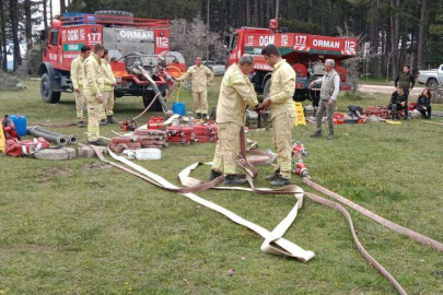Yangın Söndürme Eğitimlerini Tamamladı