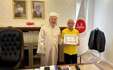 Yalova’da Müslümanlığa Geçti