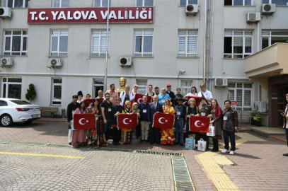Tufag Festivali’ne Katılan Ekipler Vali Erol’u Ziyaret Etti